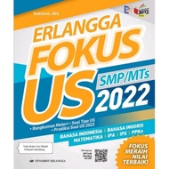 Jual BUKU ERLANGGA FOKUS Ujian Sekolah SMP MTS 2022 Diskon