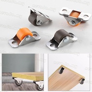 Nevʚ ɞ 4pcs Furniture Rollers Miniature Furniture Wheel for Frequent Move In Apartment
