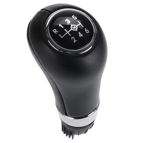 6 Speed LEATHER SHIFT GEAR KNOB FOR Mercedes For Benz W203 S203 CL203 W209 W204 C204 C63 C300 C250 W