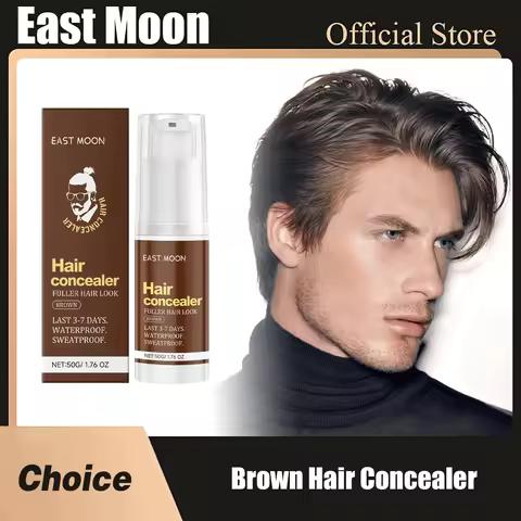 East Moon Brown Hair Concealer Lasting Cover Repairing Forehead Trimming Makeup Durable Waterproof H