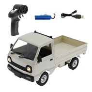Wpl D12 Mini 1:16 Rc Car 2.4G Remote Control Simulation Drift Climbing Truck Light On-Road D12mini C