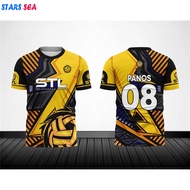 New Design Full Sublimation Sepak Takraw Club Stl Sepak Takraw Jersey Unisex 3d Printed Jersey