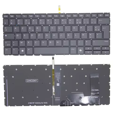 100%New US/SP/UK/LA/FR For HP Elitebook 830 G9 840 G9 845 G9 Zbook Firefly 14 G9 G10 Laptop Keyboard