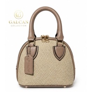 Sling Bag Emily Bag Premium Leather Canvas Motif Hand Bag & Sling Bag Free LongTALI, Free Keychain