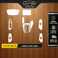 HONDA HRV 2022 - 2025 - Film PPF chống xước nội thất ô tô - AUTO6 < Cam kết chống xước và che mờ các