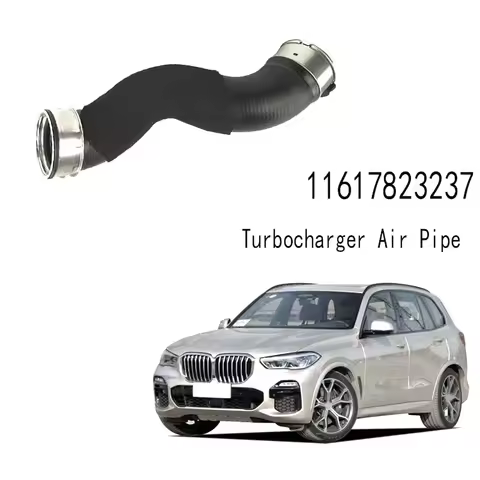 L37A-Engine Intercooler Hose Turbocharger Air Hose For BMW X5 F15 X6 F16 Turbocharger Air Pipe 11617