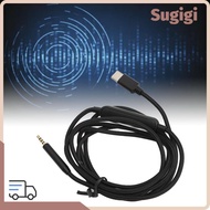 SUGIGMY 2.5mm to Type C Cable, Lossless Noiseless With Mic 2.5mm to USB C Sound Cord, 4.9ft / 1.5m B