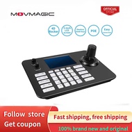 Movmagic PTZ Controller PoE Controller IP PTZ Camera Controller Keyboard with 4D Joystick for Church