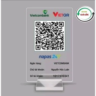 QR CODE for desktop made of durable and cheap mica material QR Code Display