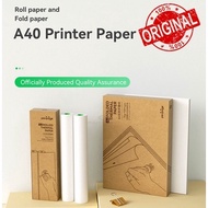 PeriPage A40 Thermal Paper 2-10 Years Imaging Time Recording Paper A4 SIZE 210MM Folded/Roll Paper