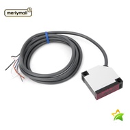 MERLYMALL Specular Reflection Sensor, AC/DC Optional 4m E3JK-R4M1 Photoelectric Switch, IP65 E3JK-R4