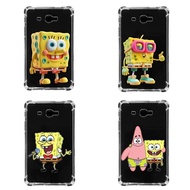 for Samsung Galaxy Tab A 7.0 2016 SM-T280 SM-T285 7.0 inch / A 8.0 2017 T380 T385 Happy SpongeBob Sq