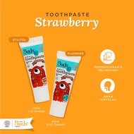 Buds Baby Organics Toothpaste Xylitol And Flouride/Baby And Child Toothpaste Toothpaste Safe To Swal