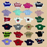 10cm Baby Clothes 14cm Master Dog West Highland Labubu ob11 Replacement Sweater Doll Doll Small Clot