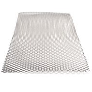 1pc Metal Titanium Mesh Sheet Heat Corrosion Resistance Silver Perforated Titanium Sheet Expanded Pl