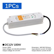 12V Power Supply Adapter 240V to 12V Lighting Transformer 100W 72W 36W 18W DC 12 Volts Source LED Dr