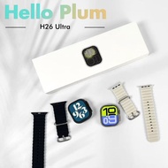 TOP HELLO PLUM latest Oled H26 ultra 3 Smart Watch OS26 System 49mm Sports Smart Watch Bracelet Blue