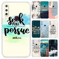 Tecno Camon 18 18T 18P 18i Spark 8P 8C Go I68H2 Bible verse Jesus Christ Christian Soft Silicone TPU