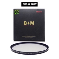 B+M HMC UV FILTER 67MM