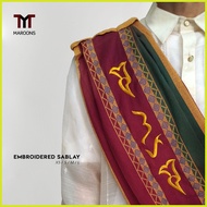 ┘ ┏ ❐ Maroons- UP Sablay University of the Philippines ( Embroidered Baybayin)