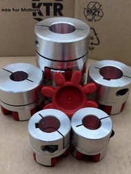 KTR Precision Machine Tool Plum Coupling Rotex GS19 24 28 38 Aluminum Alloy Clamping Coupling ชุดแกน
