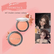 Klavuu Urban Pearlsation Natural Powder Blusher Cheeks And Orange Powder