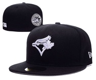 HOT High Quality MLB Toronto Blue Jays Fitted Hat Men Women 59Fifty Cap Full Closed Fit Caps Sports