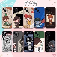 Softcase M6 4Gpoco F6 5G Case HIRONO Image Viral Softcase Black Image PF-07