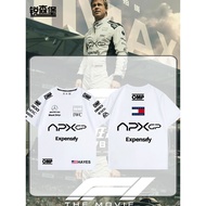 Movie F1 racing driver APXGP Pete same style short-sleeved peripheral tops summer men's loose versat