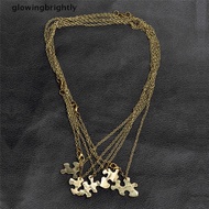 5 / 1 Set Kalung Liontin Puzzle Jigsaw Interlocking Untuk Sahabat