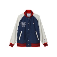 Champion SS24 Baseball Jacket Mens Marine Blue C3-Z604-370