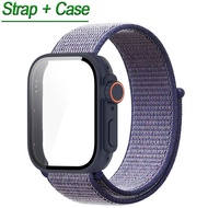 Dây đeo đồng hồ nylon + Vỏ kính cho đồng hồ thông minh Huawei Watch Fit 4 Pro Dây đeo thể thao dệt v