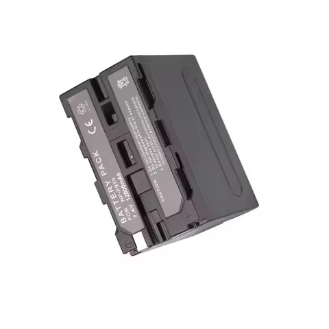 Battery NP-F970 Rechargeable NP-F970 7.4V 12000mAh Rechargeable Battery Pack Decoding, Suitable for