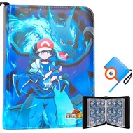 900Pcs Pokemon Binder Card Album Holder Collection Card Zipper PU Material Storage Bag GX Display Ca