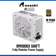 Corsair RM850x RM1000x SHIFT (ATX3.0) Power Supply - 80+ Gold, Fully Modular, 10 Years Warranty