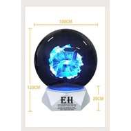 launching gimmick 1 Meter hologram plasma ball for rental or buy