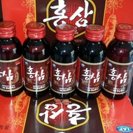 Korean Red Ginseng Drink 10 Bottles 100ML