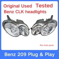 Mercedes-Benz 209 Headlight CLK200 CLK240 CLK280 CLK350 Head Lamp Left Right Original Used