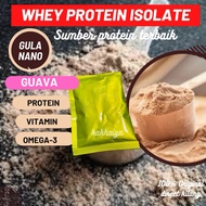 SUSU BINA BADAN / WHEY PROTEIN ISOLATE GUAVA DIRECT KILANG
