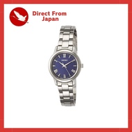 [Seiko Selection Solar Blue dial with Roman numerals Sapphire glass STPX049 Ladies Silver