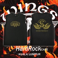 COD kAOS Baju Vest Wings Double Trouble Album Rock Band Graphic Printed Tee Adult Cotton Wings Rock 