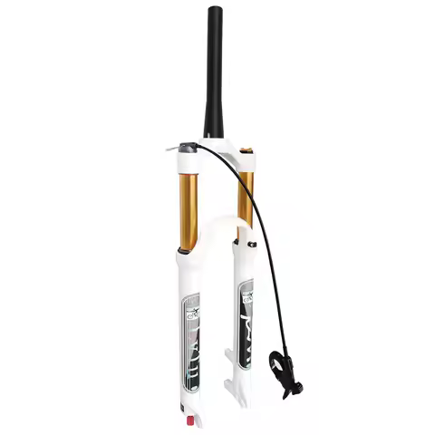 AttLvTu-MTB Bicycle Front Fork, 26, 27.5, 29 Inch, Travel 140mm, Ultralight, Air Mountain Bike Suspe