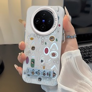 vivo x200 pro casing vivo x200 casing Suitable for vivox200 Phone Case x100s Colorful Silver x90s Le