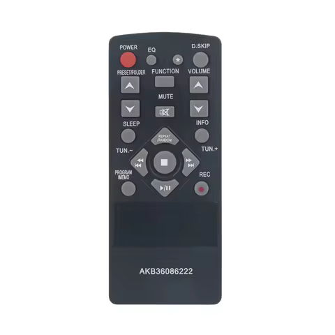 XL Replacement IR Remote Control Suit for Mini HDMI Home Audio Hi-fi System,New AKB36086222, MCS65F,