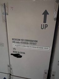 Bearbrick 1000% 空山基Ironman 金色 reverse