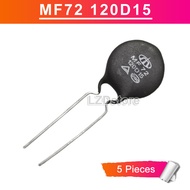 5 Chiếc Điện Trở Nhiệt NTC MF72 120D15 Varistor MF72-120D15 Điện Trở Nhiệt 120R Đường Kính 15Mm Mới 