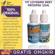 "VITAMIN LOVEBIRD BEBY PROSPEK 25ML" VITAMIN LOMBA ALAMI LOVEBIRD JUARA