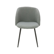Koncept Furniture เก้าอี้ KC-PLAY รุ่น JAENO ขาเหล็กเทา ผ้าเทา (55x60x81  ซม.)