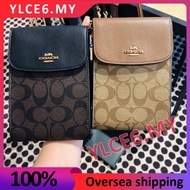 Ylcehead 3051 Rachel Phone Crossbody Signature Canvas Women Sling Handphone Chain Bag C3051