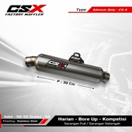 Silincer Racing CSX - Selenser Racing type CS 4 - by CSX FACTORY MUFFLER